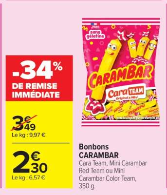 BONBONS “CARAMBAR”