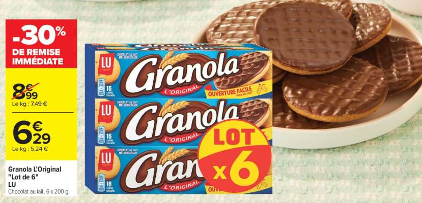 Granola L'Original "Lot de 6"