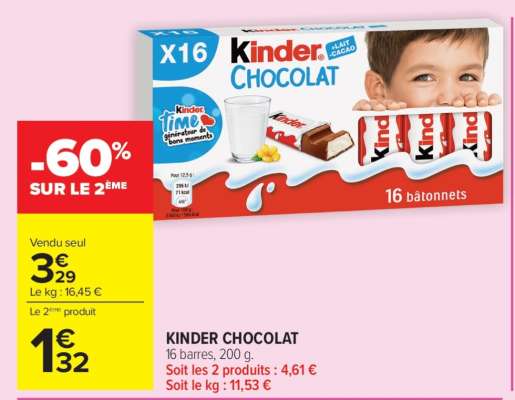 KINDER Chocolat