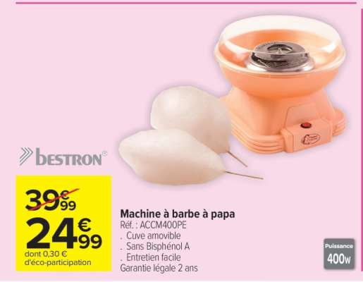 Machine à barbe à papa