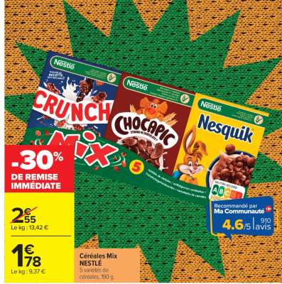 Céréales Mix Nestlé