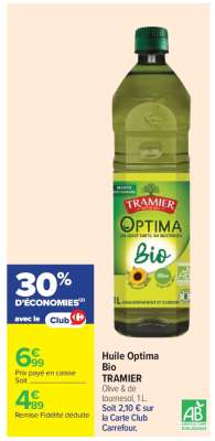 Huile Optima Bio