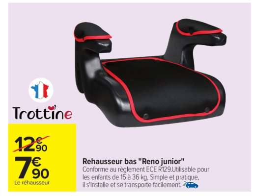 Rehausseur bas "Reno junior"