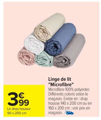 Linge de lit "Microfibre"