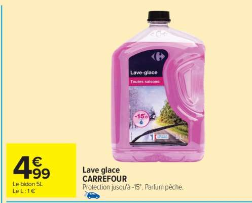 Lave glace CARREFOUR