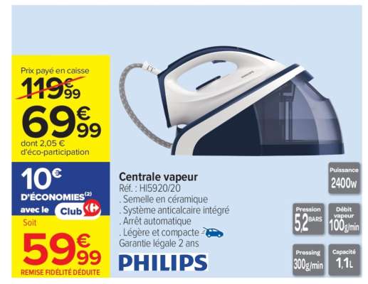 CENTRALE VAPEUR "PHILIPS"