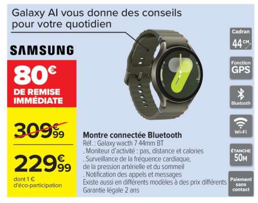 Montre connectée bluetooth