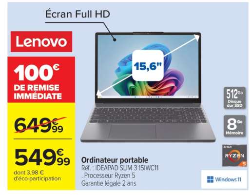 Ordinateur portable Lenovo