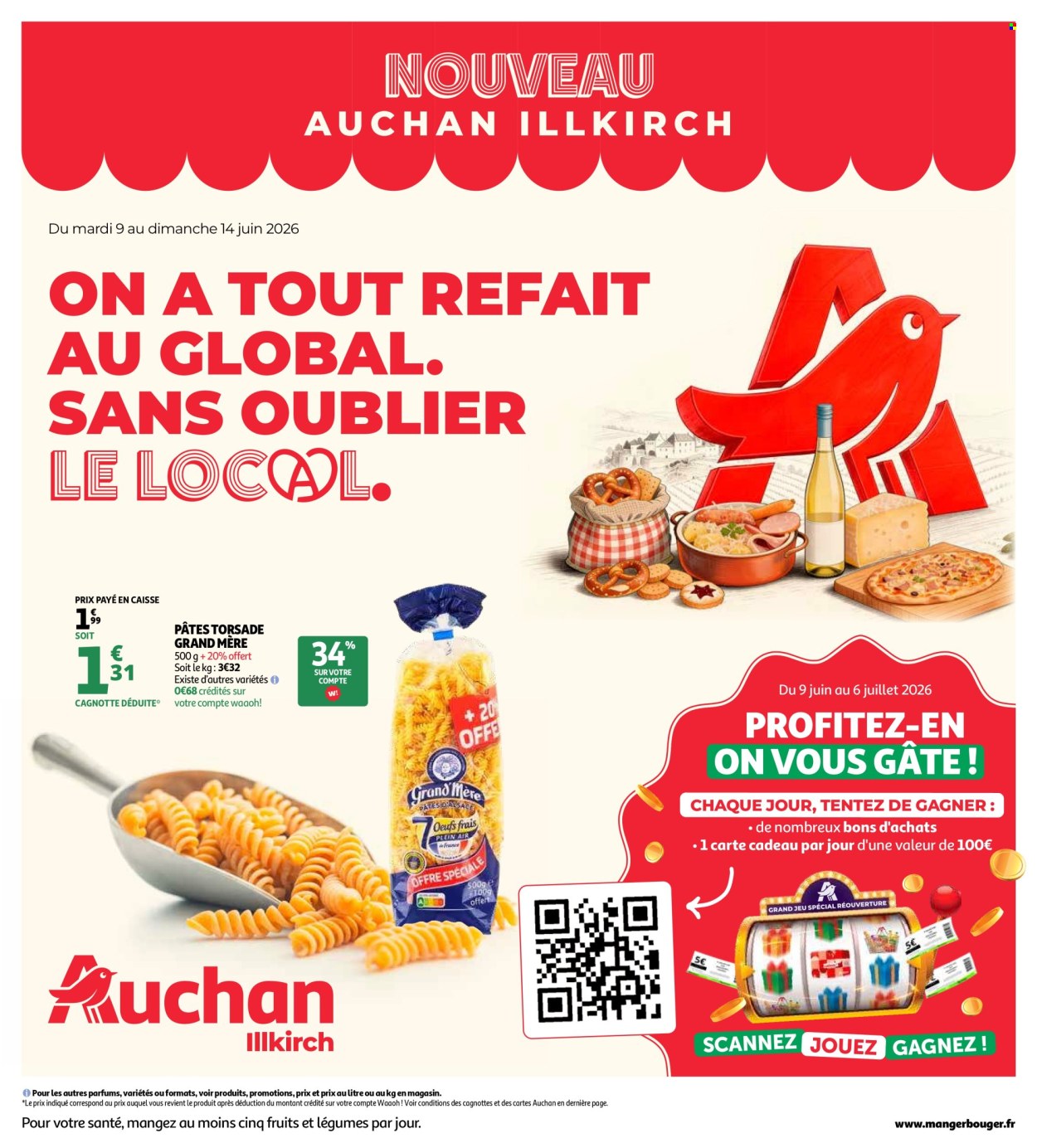 Catalogue Auchan - 09/06/2026 - 14/06/2026. Page 1