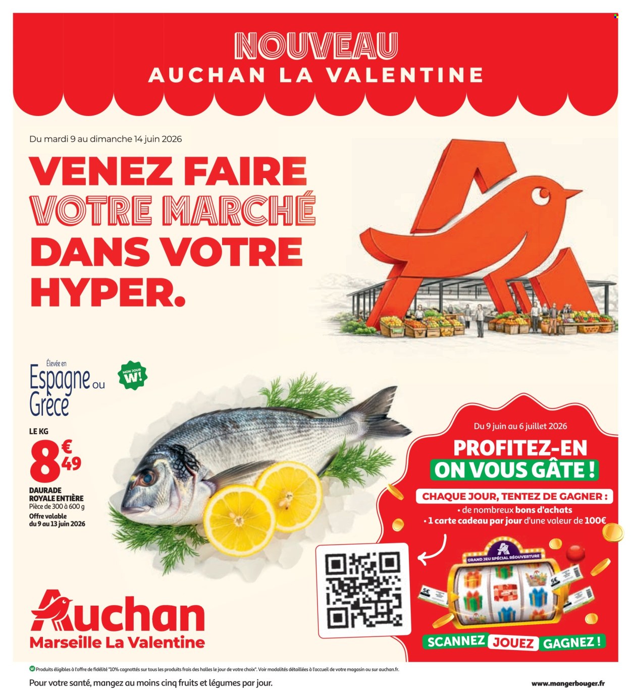 Catalogue Auchan - 09/06/2026 - 14/06/2026. Page 1