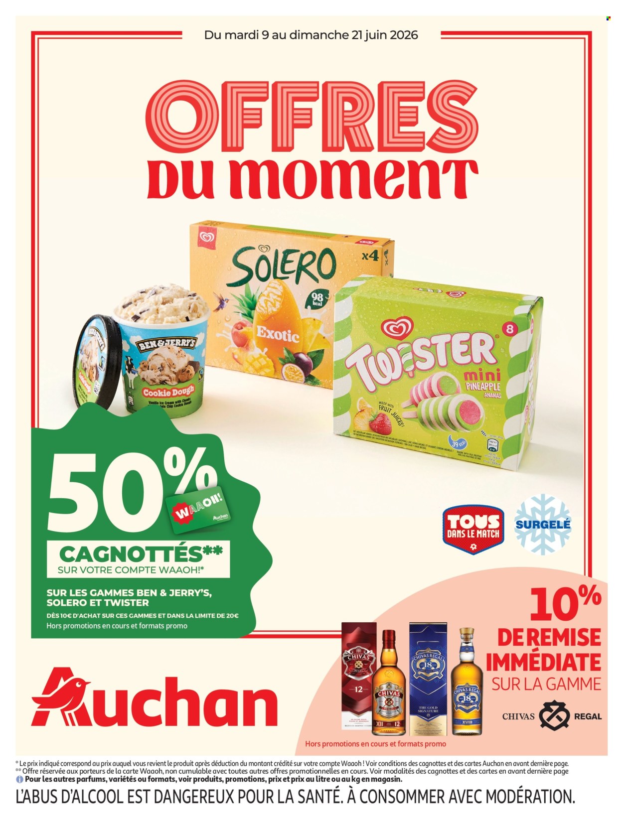 Catalogue Auchan - 09/06/2026 - 21/06/2026. Page 1