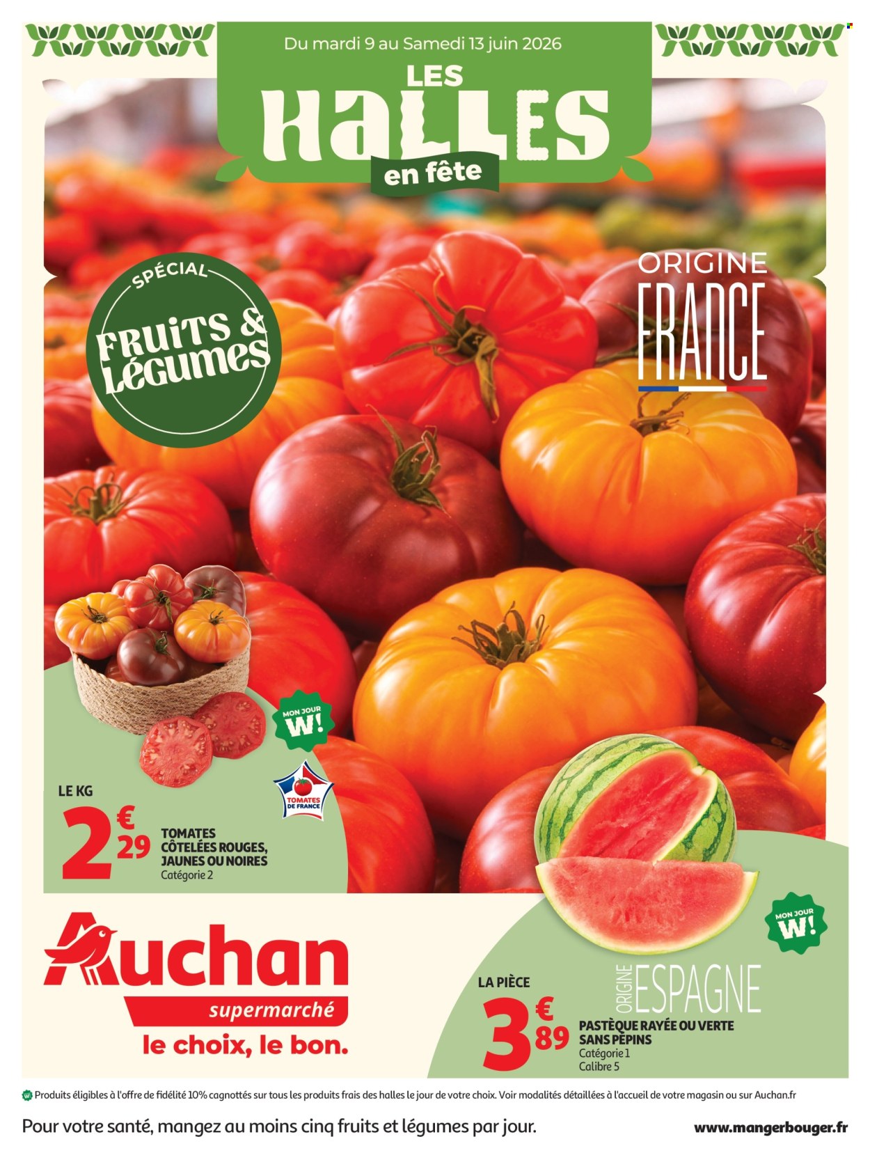 Catalogue Auchan - 09/06/2026 - 20/06/2026. Page 1