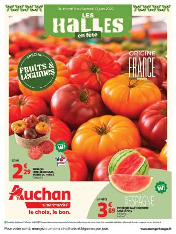 Catalogue Auchan - 09/06/2026 - 20/06/2026.