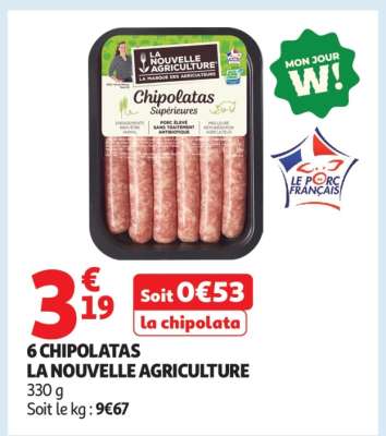 6 Chipolatas La Nouvelle Agriculture