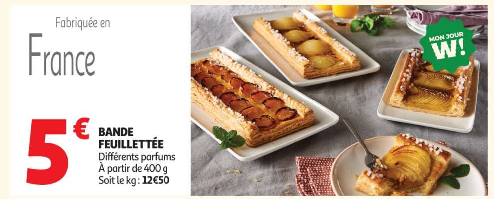 BANDE FEUILLETÉE