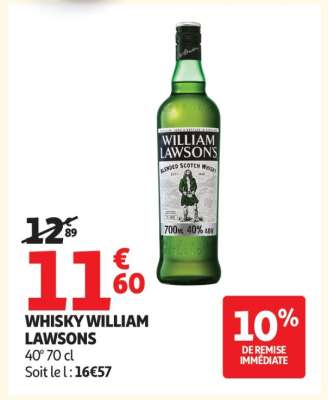 Whisky William Lawsons