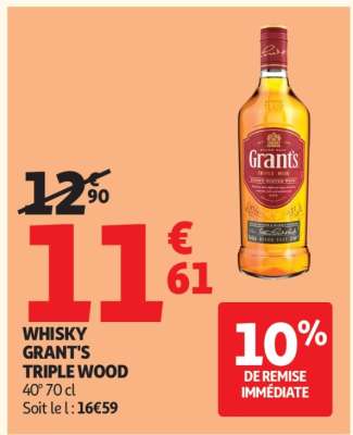 Whisky Grant's Triple Wood