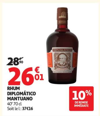 Rhum Diplomatico Mantuano