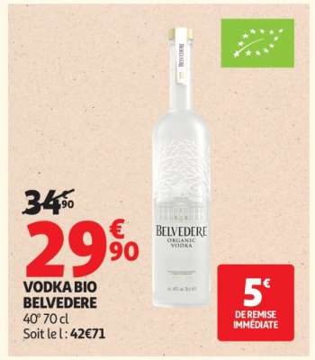 VODKA BIO BELVEDERE