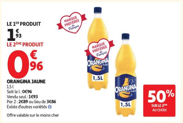 Orangina Jaune