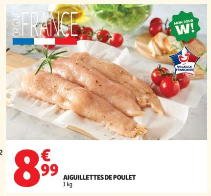 Aiguillettes De Poulet