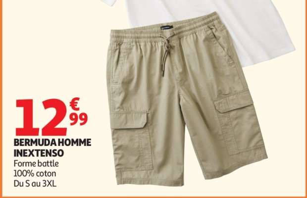 Bermuda Homme Inextenso