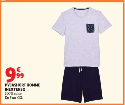 Pyjashort Homme Inextenso