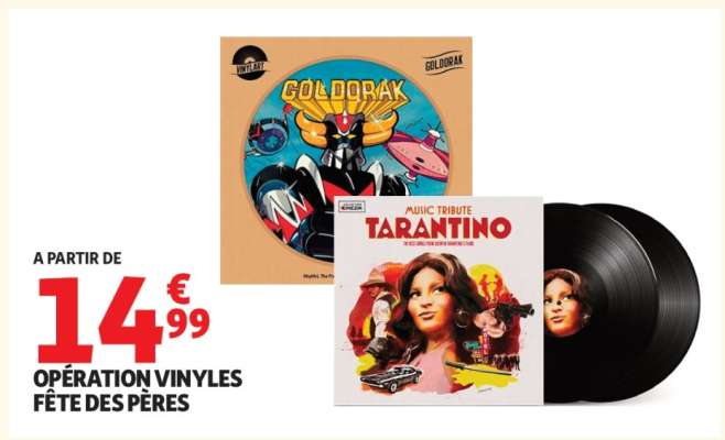 Opération Vinyles Fête des Pères