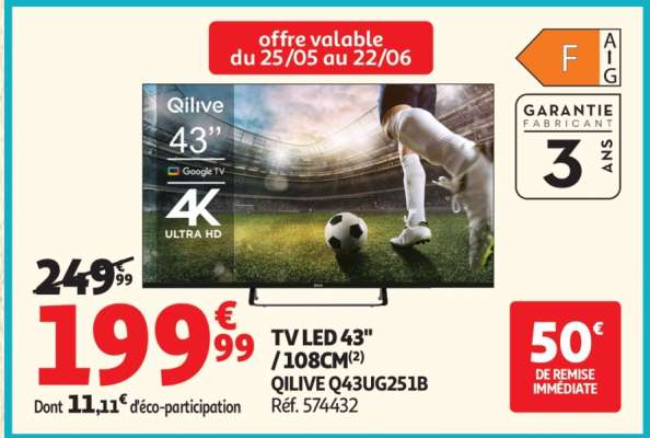 TV LED 43" / 108CM