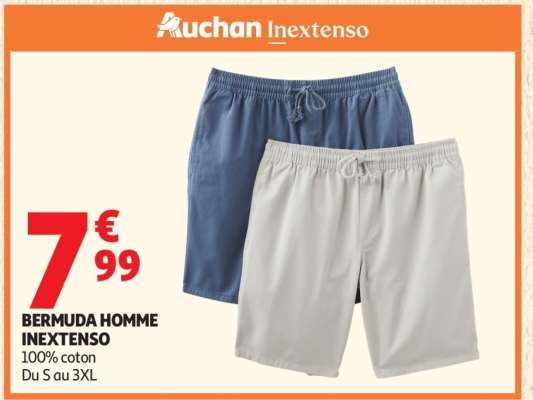 Bermuda Homme Inextenso