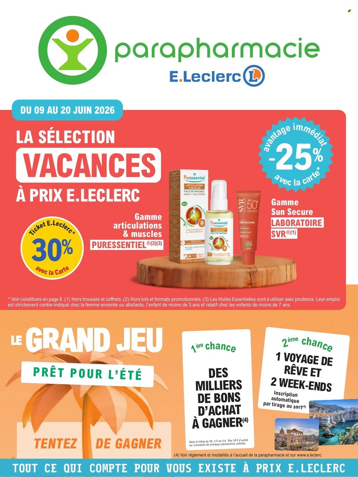 Catalogue E.Leclerc - 09/06/2026 - 20/06/2026. Page 1