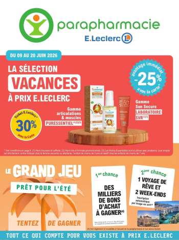 Catalogue E.Leclerc - 09/06/2026 - 20/06/2026.