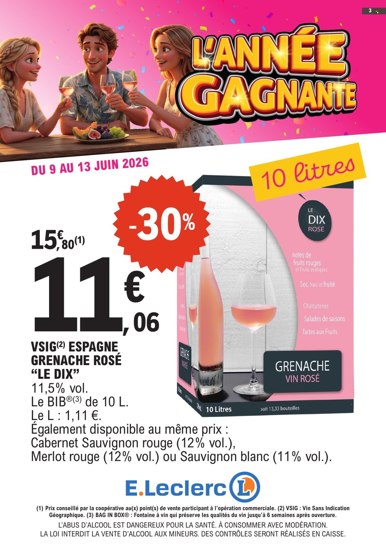 Catalogue E.Leclerc - 09/06/2026 - 13/06/2026. Page 3