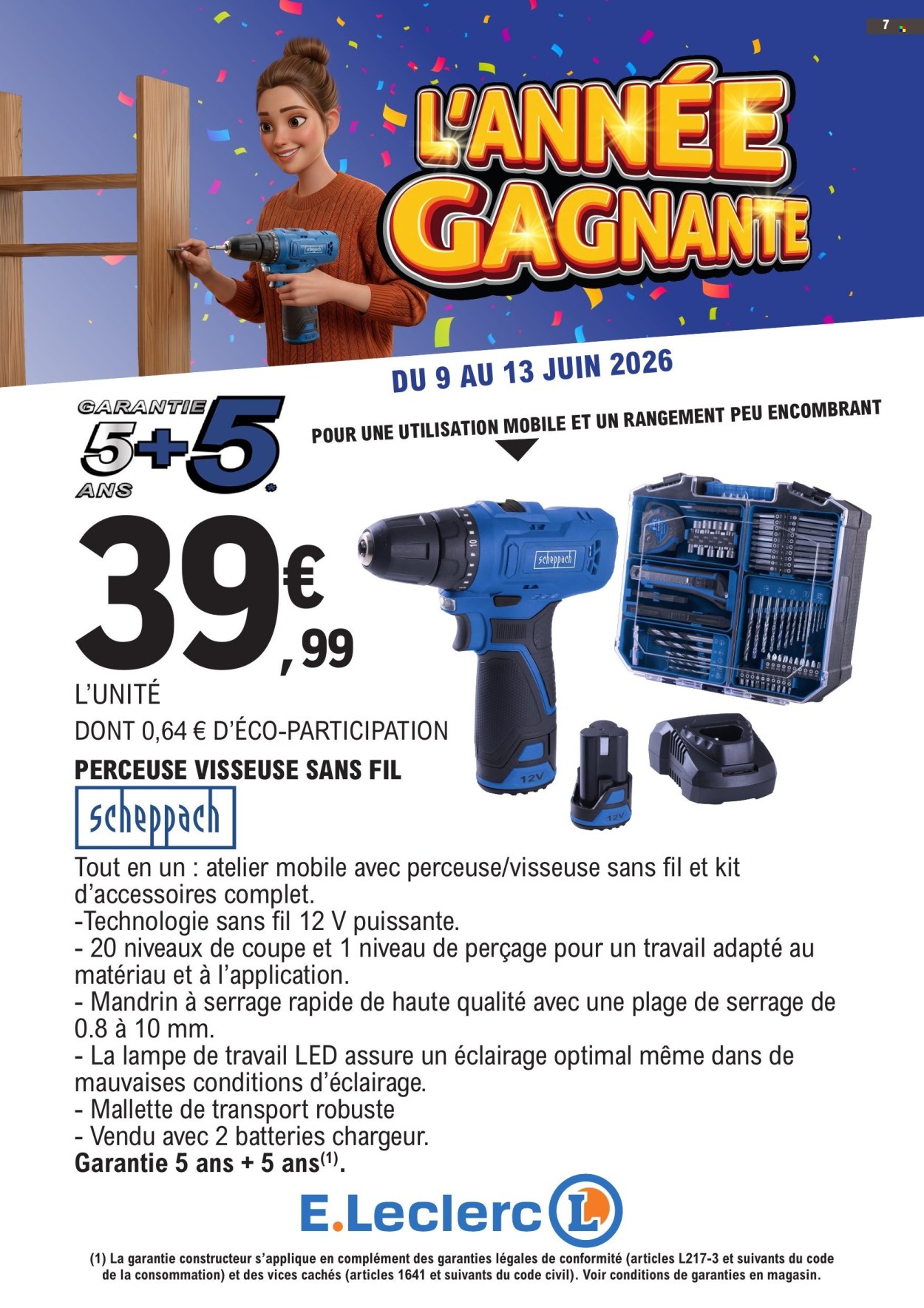 Catalogue E.Leclerc - 09/06/2026 - 13/06/2026. Page 7