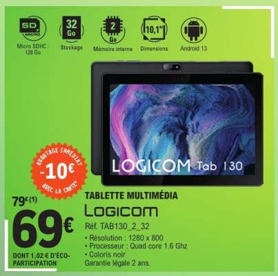 LOGICOM Tab 130