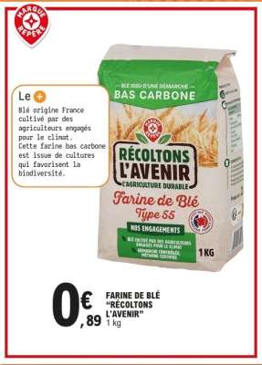 FARINE DE BLÉ “RÉCOLTONS L'AVENIR”