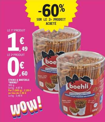 STICKS & BRETZELS “BOEHLI”