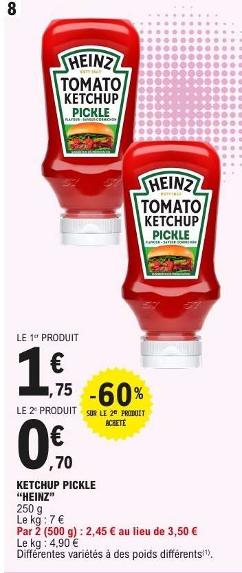 KETCHUP PICKLE "HEINZ"