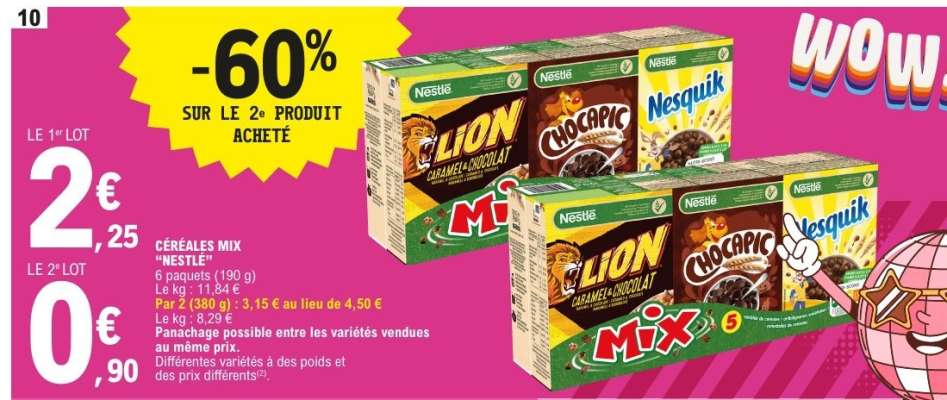 Céréales Mix Nestlé