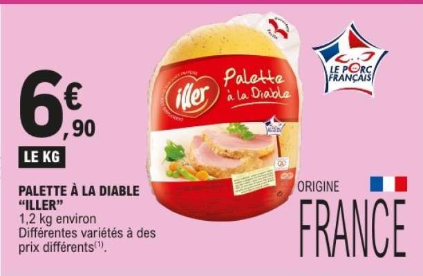 PALETTE À LA DIABLE 'ILLER'
