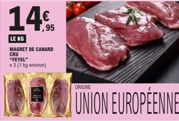 MAGRET DE CANARD CRU "FEYEL"