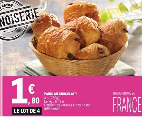 Pains au chocolat