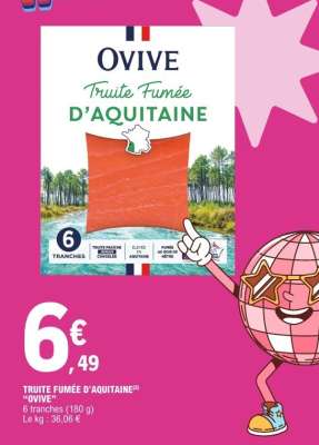 TRUITE FUMÉE D'AQUITAINE® “OVIVE”