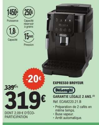 Expresso broyeur