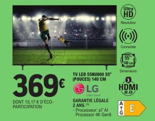 TV LED 55NU800