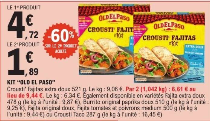 Kit 'Old El Paso'