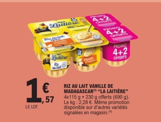 Riz au Lait Vanille de Madagascar "La Laitière"