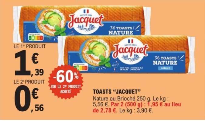 Toasts Jacquet