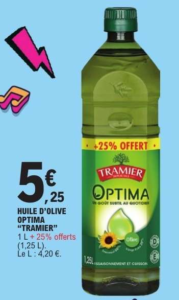 HUILE D’OLIVE OPTIMA “TRAMIER”