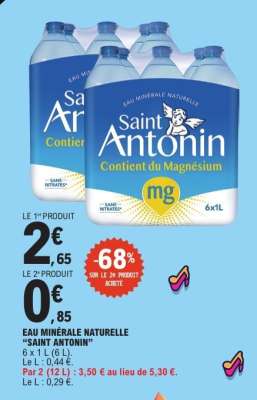 Eau Minérale Naturelle Saint Antonin